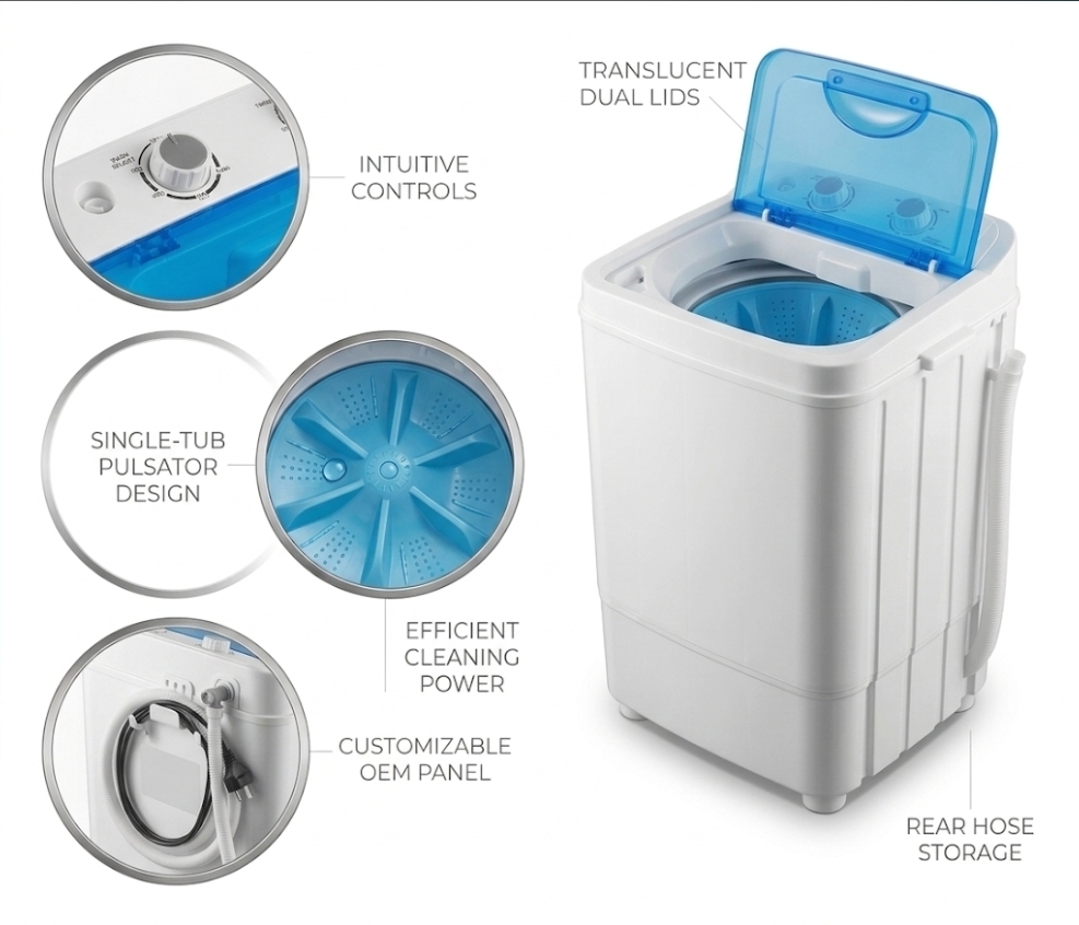 WASHING MACHINE (8KG)